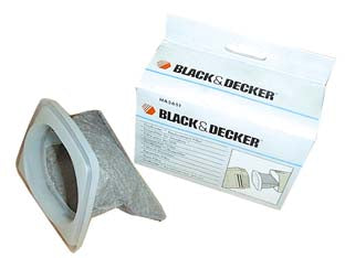 FILTRO DI RICAMBIO PER ASPIRABRICIOLE  V2400V2410V24106V3600V3610 (art.V10)    BLACK&DECKER