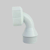 RACCORDO CURVO PER TUBO CARICO LAVATRICE 3/4 x 3/4