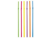 CANNUCCIA IN PLASTICA CON SNODO FLESSIBILE PER BEVANDA PZ.40 MYDRINK- - cm.24 - 8 pezzi TESCOMA