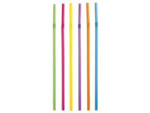 CANNUCCIA IN PLASTICA CON SNODO FLESSIBILE PER BEVANDA PZ.40 MYDRINK- - cm.24 - 8 pezzi TESCOMA