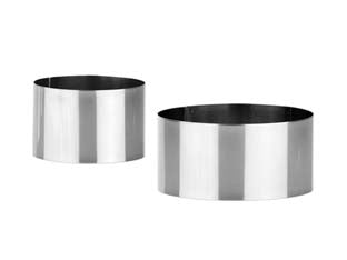 IMPIATTATORE IN ACCIAIO INOX PZ.2 GRANDCHEF- - cm.7,5/10,5 pz.2 - 2 pezzi TESCOMA