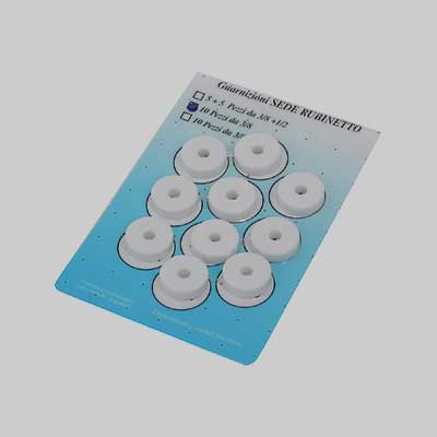 GUARNIZIONE SILICONICA 1/2 - 10 pezzi