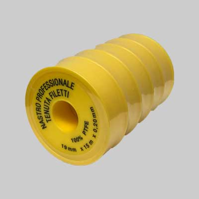 NASTRO TEFLON PROFESSIONALE 3/4 15 x 3/4 - 19 - 5 pezzi