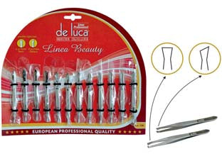 PINZETTA PER CIGLIE INOX    DE LUCA
