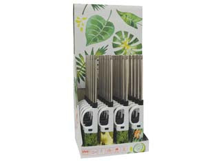 ACCENDIGAS A FIAMMA- - fantasie assortite - 24 blister