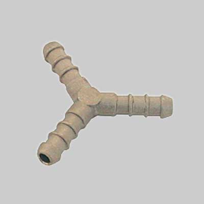 RACCORDO DI GIUNZIONE A 'Y' A TRE VIE Ø 13 mm (METANO)