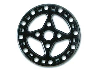 RIDUTTORE PER FORNELLO GAS IN ACCIAIO BRUNITO- - ø cm.12 - 5 pezzi ILSA