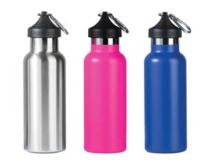 BORRACCIA TERMICA PER BEVANDE CALDE/FREDDE IN ACCIAIO INOX CL.50  fucsia    ILSA