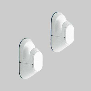 APPENDIABITI 'JUNIOR' Colore bianco - confezione 2 pezzi - GEDY