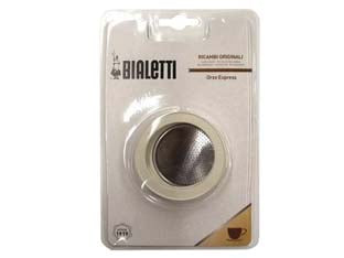 SET GUARNIZIONE + FILTRO PER CAFFETTIERA ORZO- - 3/4 tazze - 3 blister BIALETTI