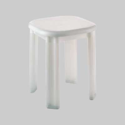 SGABELLO 'EOS' Colore bianco - SANIPLAST