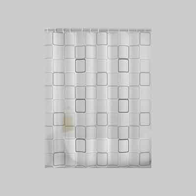 TENDA DOCCIA IN PEVA 'DOMINO' 240x200 cm Grigia - GEDY