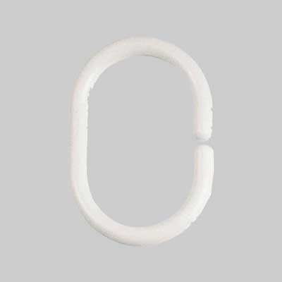 ANELLI IN RESINA PER TENDA DOCCIA Trasparente