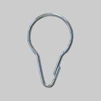 ANELLI IN ACCIAIO PER TENDA DOCCIA Piccolo - 50 pezzi