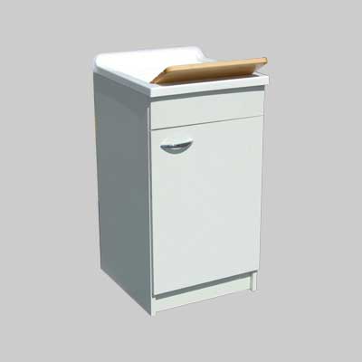 MOBILE LAVATOIO 'PANDA' cm 60x50x85h