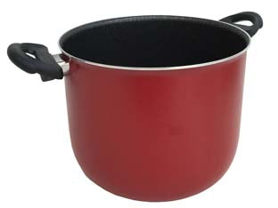 PENTOLA ANTIADERENTE 2 MANICI DOLOMITI  cm.20    ZANETTI