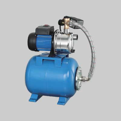 ELETTROPOMPA AUTODESCANTE DA GIARDINO C/AUTOCLAVE 1200 Watt - IDEAL STAR