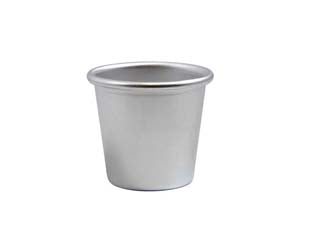 STAMPO BABA IN ALLUMINIO CON ORLO- - cm.8 - 10 pezzi