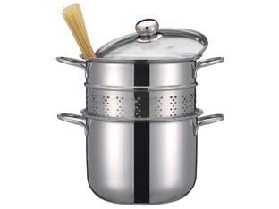 PASTAIOLA EATITALY IN ACCIAIO INOX 18/10  cm.22