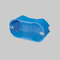 CASSETTA DA INCASSO PER CARTONGESSO 'ELETTROCANALI' 6 posti - 10 pezzi- EC ELETTROCANALI