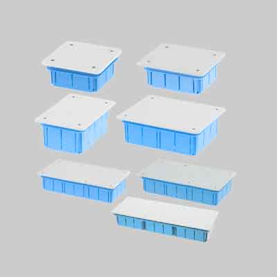 CASSETTA DI DERIVAZIONE DA INCASSO 92x92x45 mm
