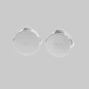 CASSETTA DI DERIVAZIONE DA PARETE TONDA Ø 68x40 mm - 5 pezzi