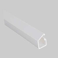 CANALINA PASSACAVI AUTOADESIVA 10x10 mm - barra 2 mt