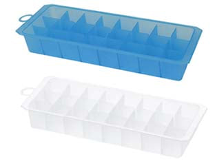 FORMAGHIACCIO 24 CUBETTI SENZA COPERCHIO- - cm. 20X7X3h. - 12 pezzi COSMOPLAST