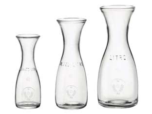 CARAFFA MISURA- - lt.1 - altezza mm.262 - 6 pezzi BORMIOLI