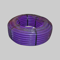TUBO CORRUGATO CON TIRAFILO VIOLA  Ø 20 - rotolo 100 mt - 100 metrilineari