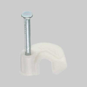 GRAFFE FERMACAVO Ø 6 mm - 100 pezzi- IDEAL STAR