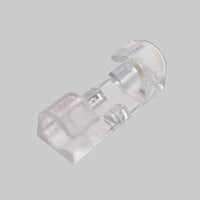 FERMACAVO ADESIVO IN EXPO DA BANCO Mod. Klic 1 per cavi sez. 3x1 - conf. 20 pezzi - 20 confezioni