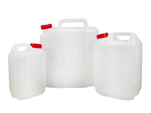 TANICA IN POLIETILENE PER ALIMENTI- - lt.10 - 5 pezzi