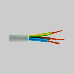 CAVO TRIPOLARE 'BIANCO' Sezione 3x1,5 mm - 100 metrilineari