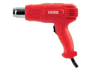 PISTOLA TERMICA REGOLABILE 300/600  ° 2000W    EXCEL