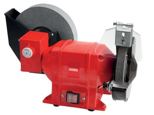 SMERIGLIATRICE DA BANCO COMBINATA MOLE Ø MM.150/200 250W    EXCEL