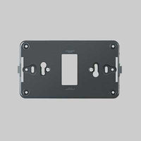 SUPPORTO A PARETE PER SERIE 'TONDO' 1 MODULO - EC ELETTROCANALI