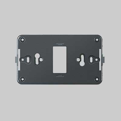 SUPPORTO A PARETE PER SERIE 'TONDO' 1 MODULO - EC ELETTROCANALI