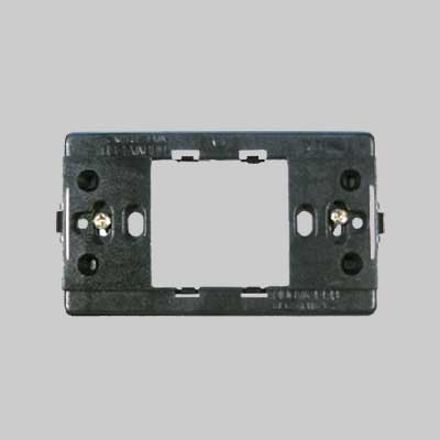 SUPPORTO A PARETE SCIUKO PER SERIE 'TONDO' UNEL centrata - EC ELETTROCANALI