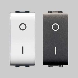 INTERRUTTORE BIPOLARE MYLIFE 16Ax 250V - Grigio - EC ELETTROCANALI