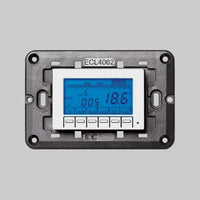 CRONOTERMOSTATO SETTIMANALE DIGITALE Bianco - EC ELETTROCANALI