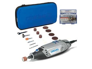 DREMEL MULTIFUNZIONE 130W CON 15 ACCESSORI+SET TAGLIO METALLO (3000JC)    DREMEL