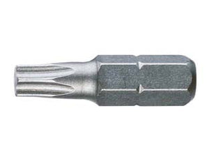 INSERTI TESTA TORX PER AVVITATORI MM.25- - mm.25 TORX TX 15 - 10 pezzi EXCEL