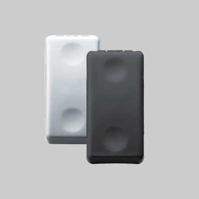 DEVIATORE UNIPOLARE 'SISTEM' 16Ax 250V - Nero - GEWISS