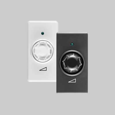 REGOLATORE ELETTRONICO ROTATIVO 'SYSTEM' 230V 50/60 Hz - Nero - GEWISS