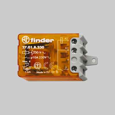 RELE' AD IMPULSI FINDER Mod. 27.05 - Corrente 10A - BTICINO