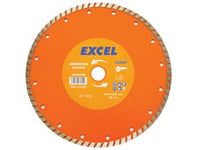 DISCHI DIAMANTATI UNIVERSALI PER MATERIALI DA COSTRUZIONE Ø MM.230- - ø mm.230 foro 22,2 corona continua - 1 blister EXCEL