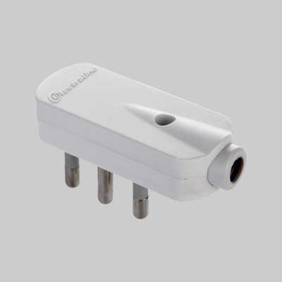 SPINA MOBILE A 90  ° 16A 2P+T - Grigio