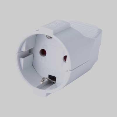 PRESA MOBILE SCHUKO 10A 2P+T