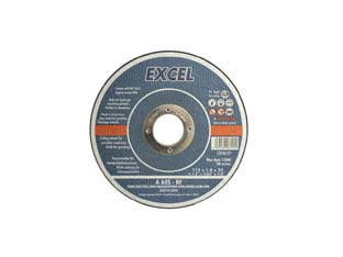 DISCHI DA TAGLIO SOTTILE CENTRO PIANO PER FERRO/INOX Ø MM.115- - ø mm.115x1,0 foro 22,2 da taglio per ferro/inox - 25 pezzi EXCEL